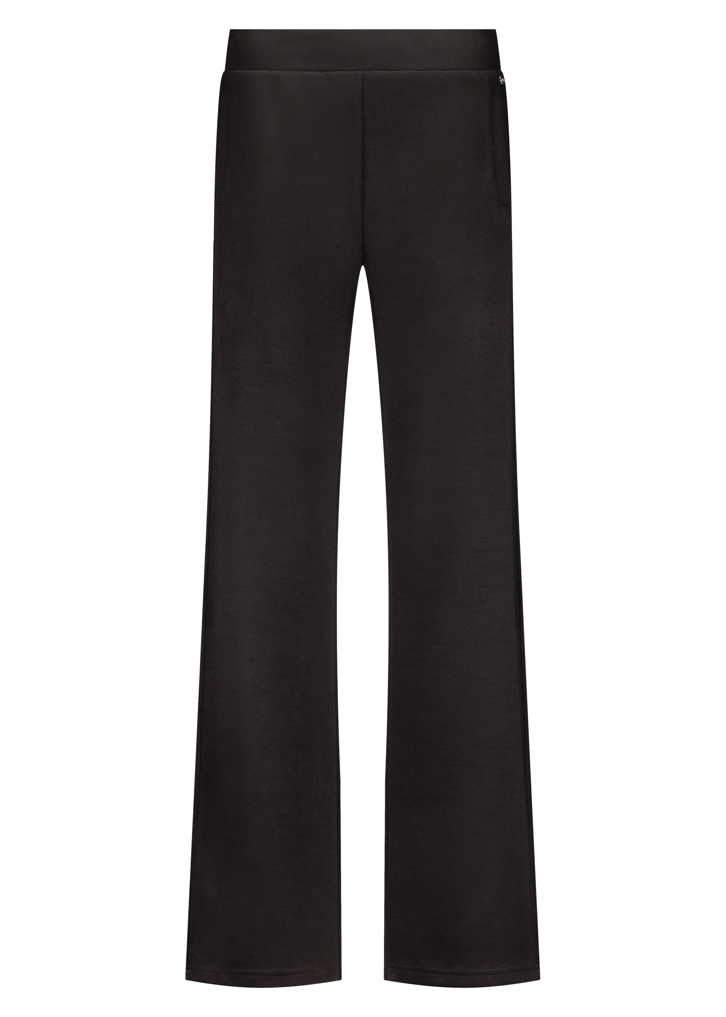 Black pants on a white background
